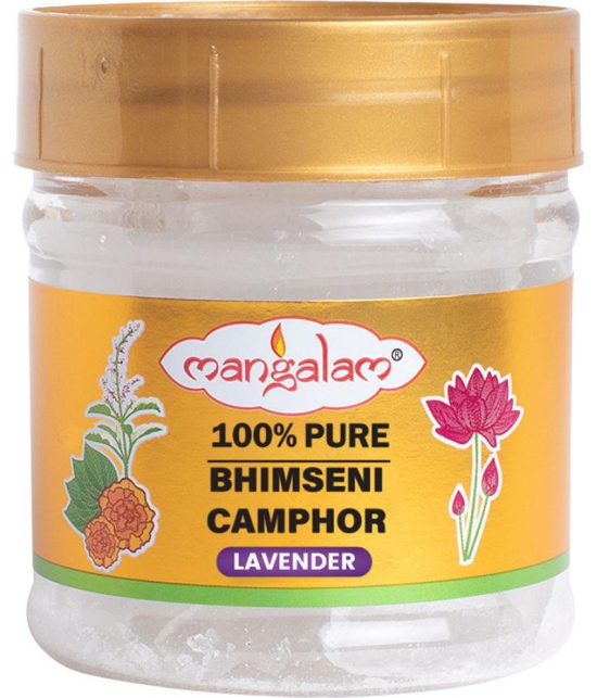 Mangalam Bhimseni Camphor Jar Lavender50g