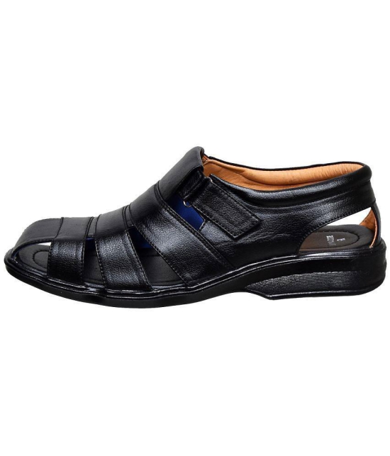 Dream Makers - Black Men's Sandals - None