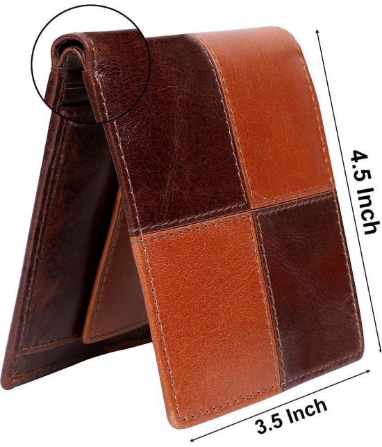 samtroh - Leather Multicolor Men's Regular Wallet ( Pack of 1 ) - Multicolor