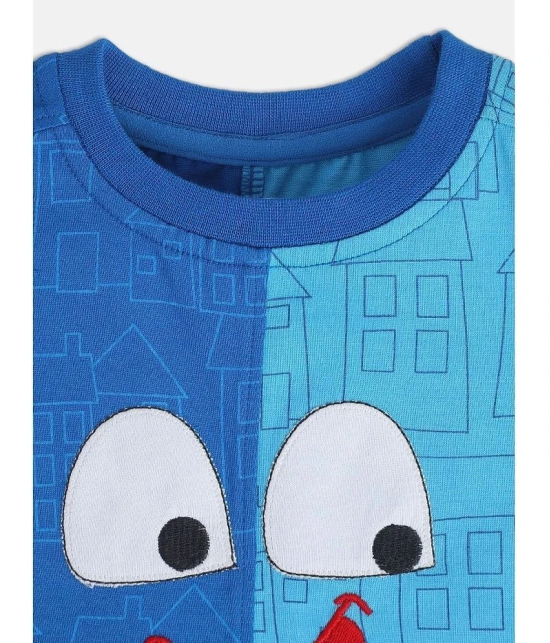 MINI KLUB Blue Baby Boy T-Shirt ( Pack of 1 ) - None