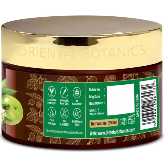 Oriental Botanics Bhringraj & Amla Hair Mask, 200ml