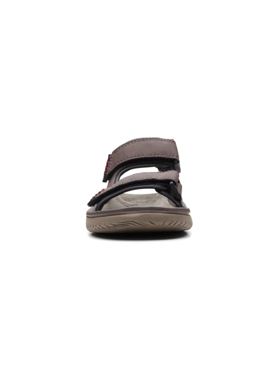 CLARKS BROWN MEN WESLEY BAY SANDALS