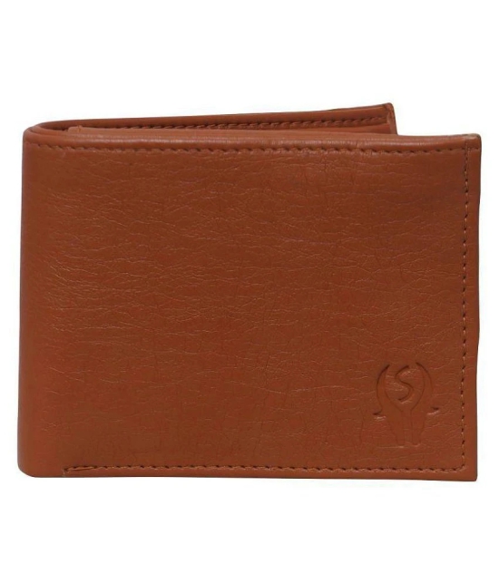 samtroh PU Tan Casual Regular Wallet - Tan