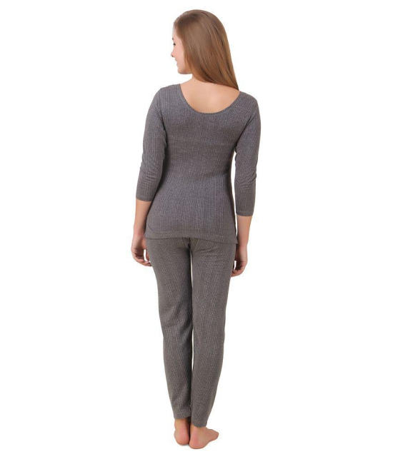 HAP Charcoal Thermal Bottomwear - L