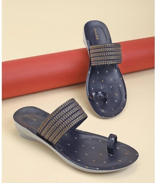 Paragon Blue Floater Sandals - None