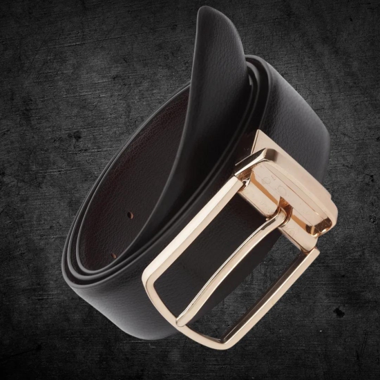 Men''s Vegan Leather Reversible Belt-42