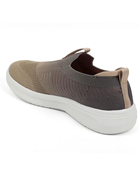 Aqualite Casual Lifestyle Shoes for Men Beige Mens Slip-on Shoes - None