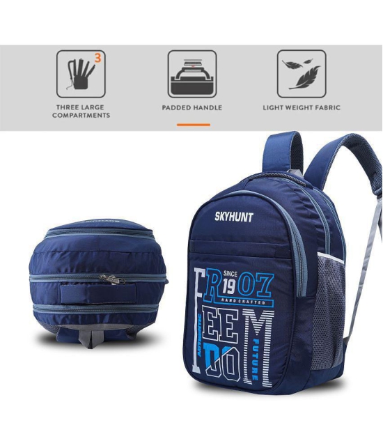 skyhunt 35 Ltrs Navy Laptop Bags