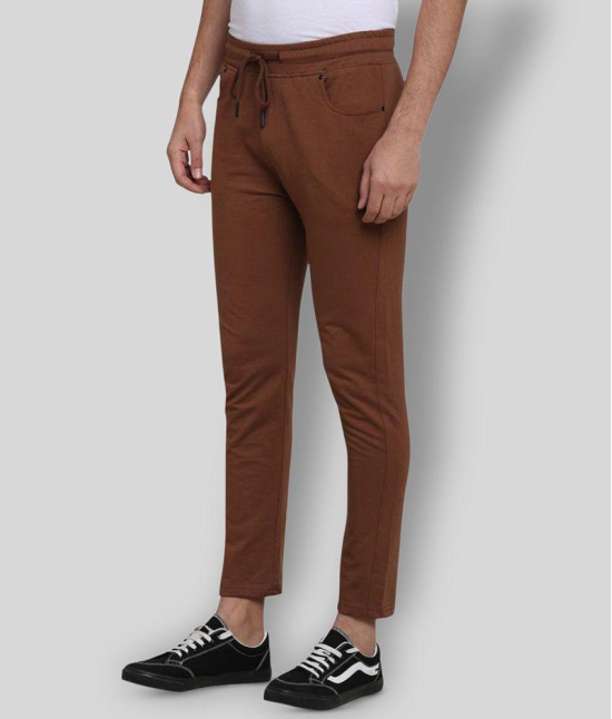 Berrylicious - Brown Cotton Blend Men's Trackpants ( Pack of 1 ) - L