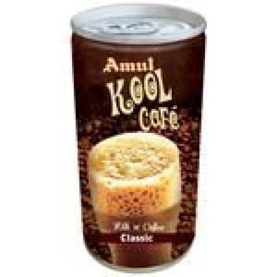 Amul Kool Cafe - Milk & Coffee, 200 Ml Can