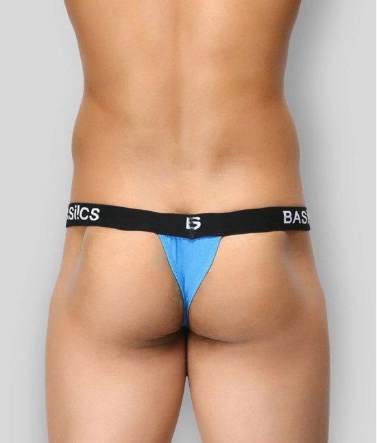 BASIICS By La Intimo - Multicolor Cotton Mens Thongs ( Pack of 2 ) - XL