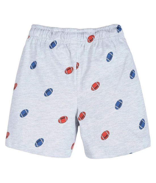 Plum Tree Boys Animal Print shorts ( Pack of 2) - None