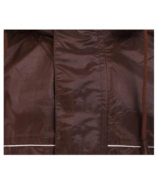 Goodluck Brown Rain Coat - 3XL