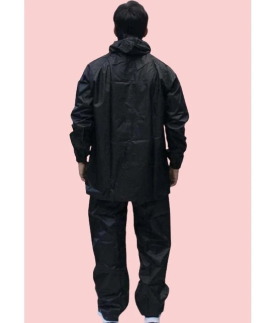 AKTIF Black Polyester Mens Rain Suit ( Pack of 1 ) - S