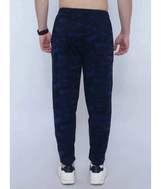 Neo Garments - Blue Cotton Mens Trackpants ( Pack of 1 ) - None