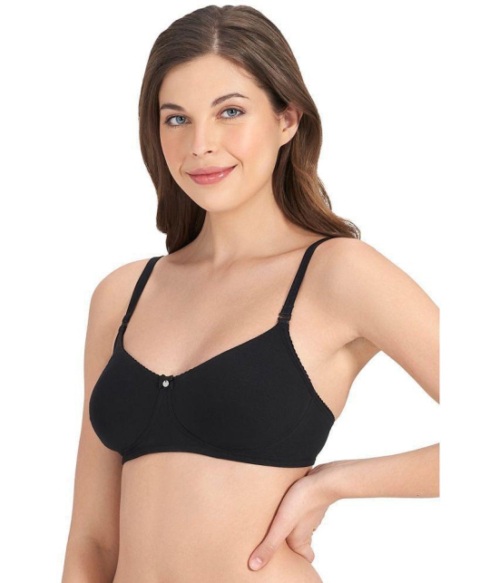 Amante Cotton Seamless bra - Black Single - 34D