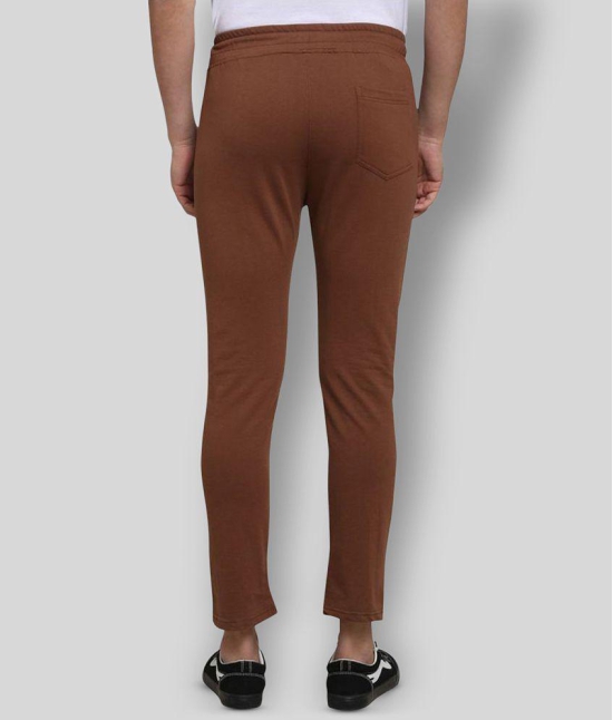 Berrylicious - Brown Cotton Blend Men's Trackpants ( Pack of 1 ) - L