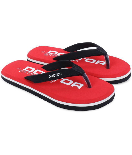 DOCTOR EXTRA SOFT - Red EVA Daily Slipper - None