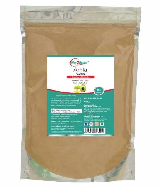 Way2Herbal Amla  Powder 1 kg