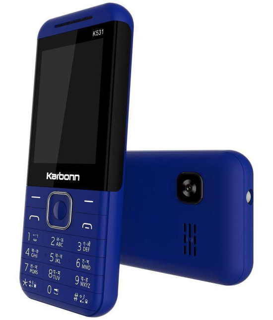 Karbonn K531 Dual SIM Feature Phone Blue