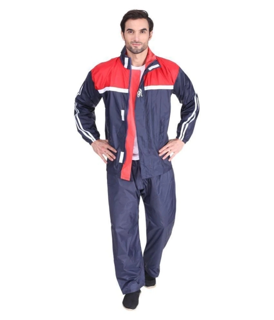 Goodluck Navy Rain Suit - 2XL