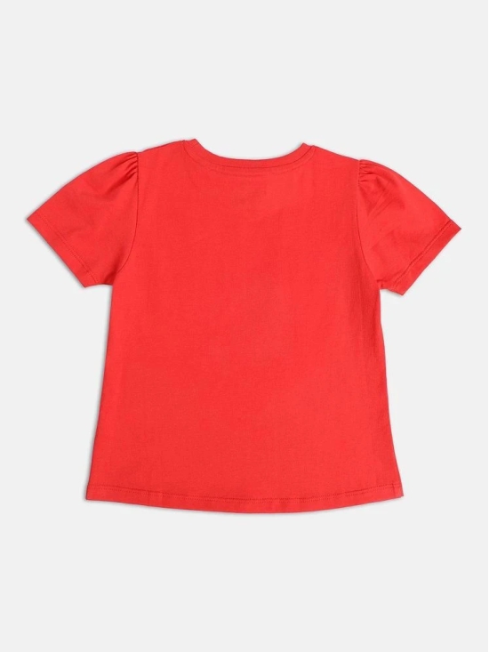 MINI KLUB Pink Cotton Girls Top ( Pack of 1 ) - None