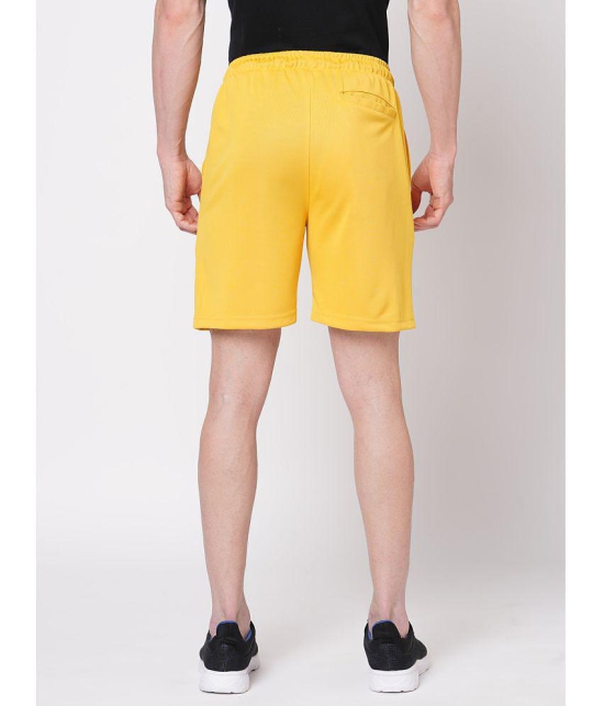 Fitz - Yellow Polyester Mens Shorts ( Pack of 1 ) - None