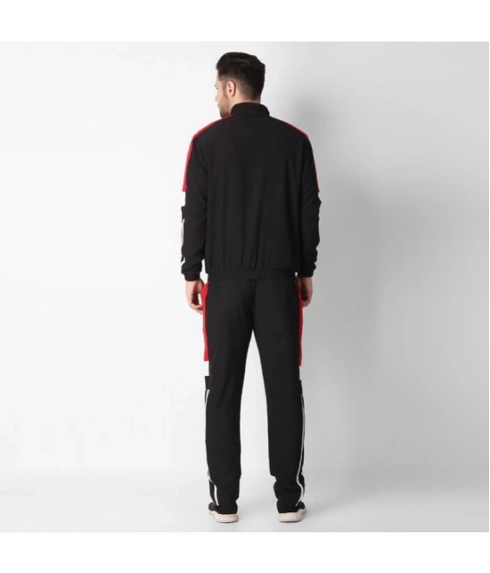 Forbro - Black Polyester Relaxed Fit Mens Tracksuit ( Pack of 1 ) - XXL