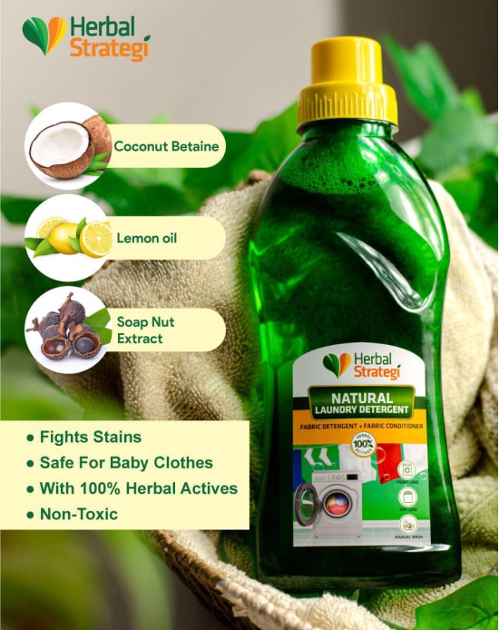 Herbal Strategi Natural Fabric Wash 500 ML