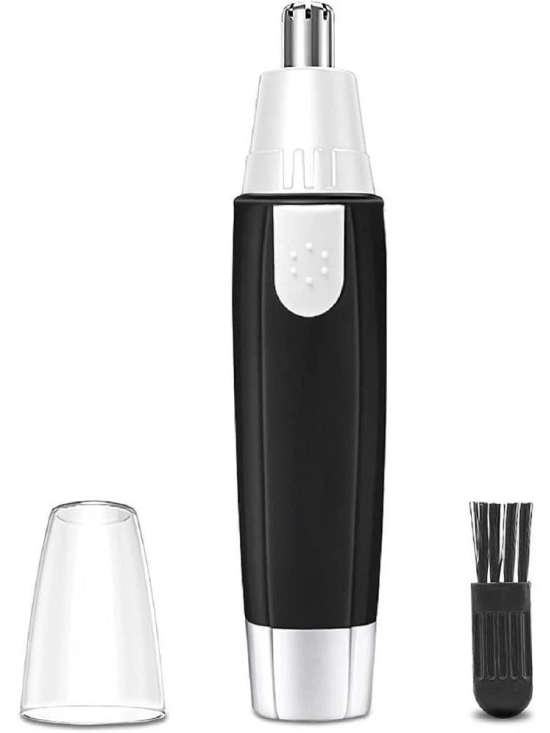 DHSMART 3In1Electric Nose Hair Trimme Metal Polish Block Painless Nose and Ear Hair Trimmer Eyebrow Clipper 1 no.s