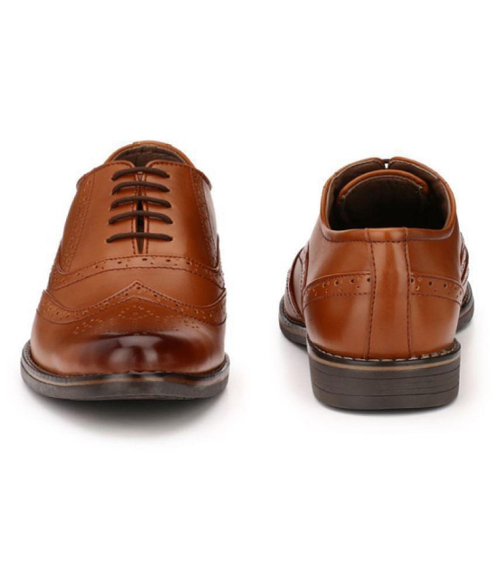 Leeport - Tan Mens Formal Shoes - None