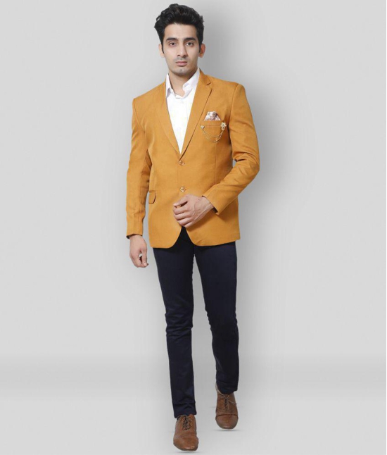 Fourfolds Yellow Blazer - None