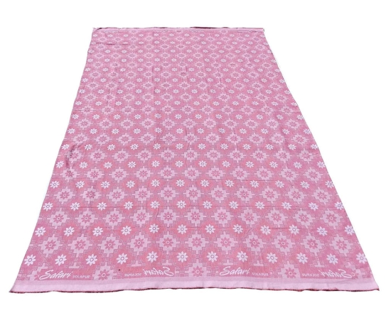 Mandhania Soft Premium Light Weight Cotton Single Bed Solapur Chaddar Blanket for Daily use