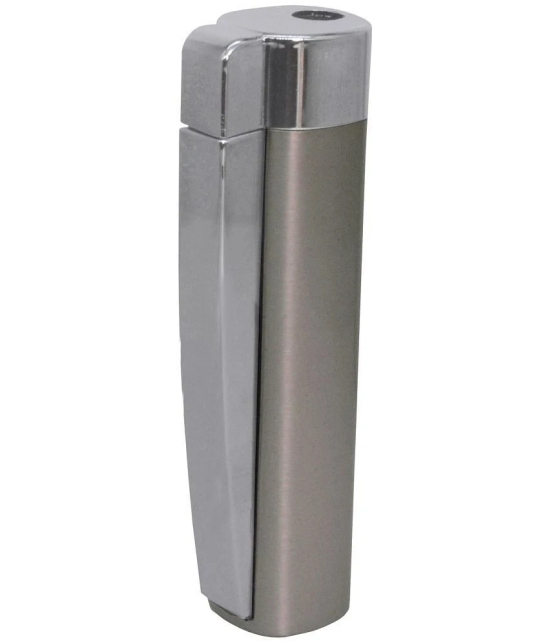 JMALL - Grey Aluminium Cigarette Lighter ( Pack of 1 ) - Grey