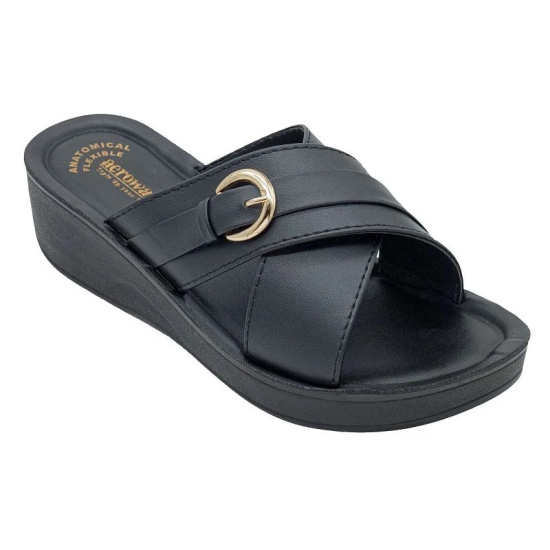 Aerowalk Black Womens Flats - None