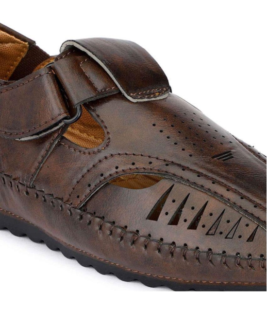 Buxton - Brown Men's Sandals - None