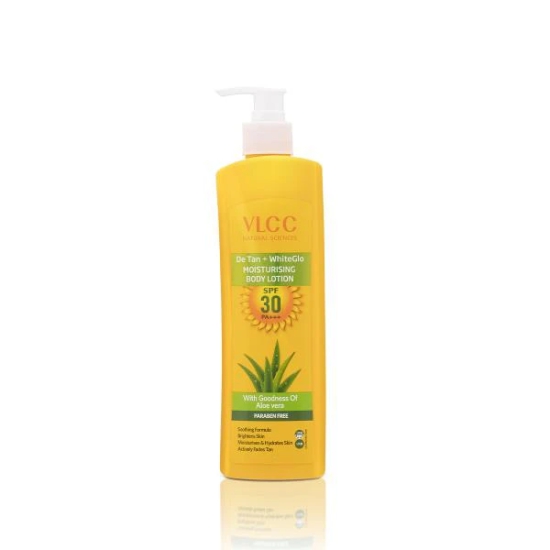 VLCC DeTan + White Glow Moisturising Body Lotion SPF 30 PA+++ - 350 ml