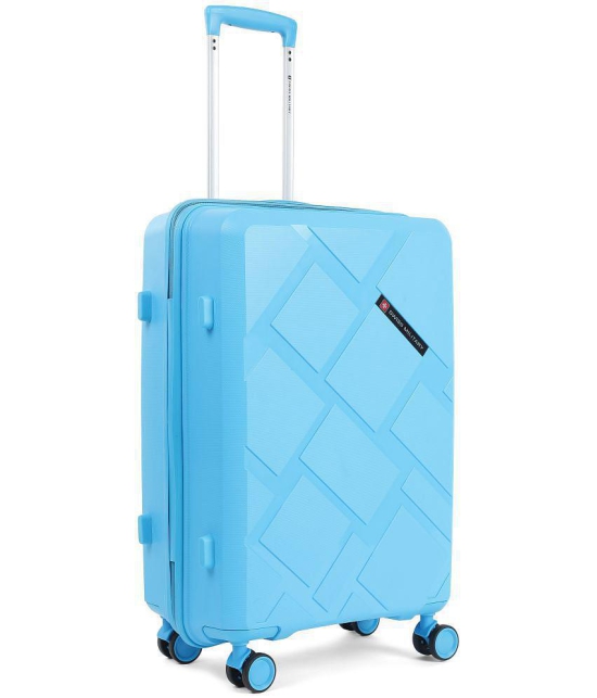 Swiss Military Blue L(Above 70cm) Check-in Hard SM004HTB_28_BLU Luggage - L(Above 70cm)