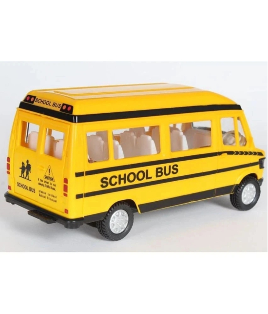 THRIFTKART - School Bus Tempo Traveller School Bus, FOR KIDS - Yellow - Yellow