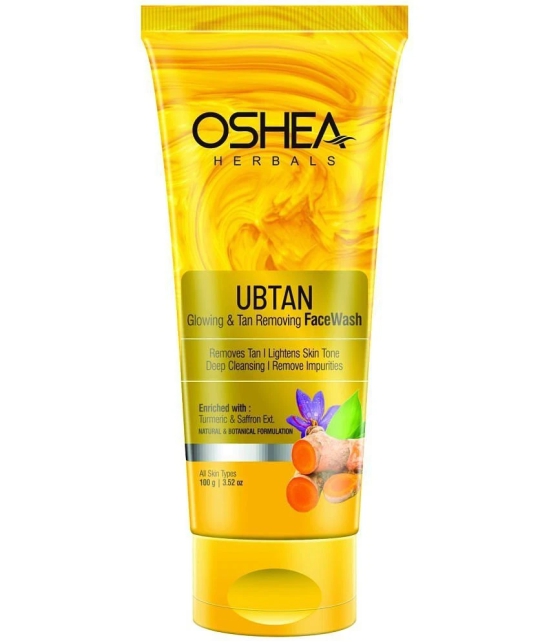 Oshea Herbals UBTAN GLOWING & TAN REMOVING FACE WASH 100Grams