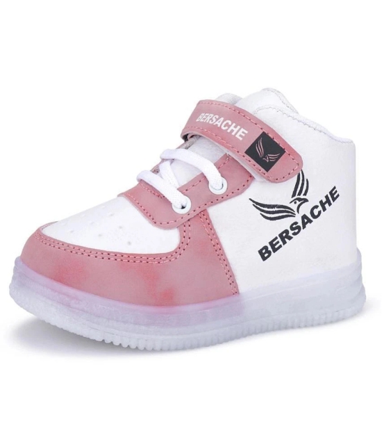 Bersa Art Jewellery - Pink Boys LED Shoes ( 1 Pair ) - None