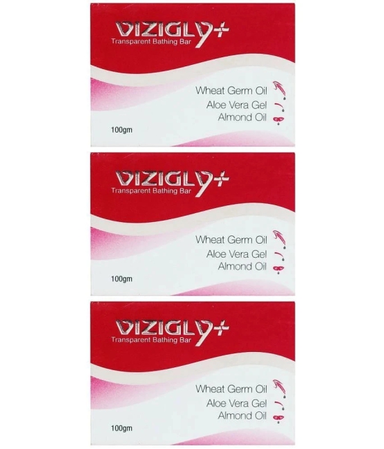 Vizigly Plus - Beauty Soap for Dry Skin ( Pack of 3 )