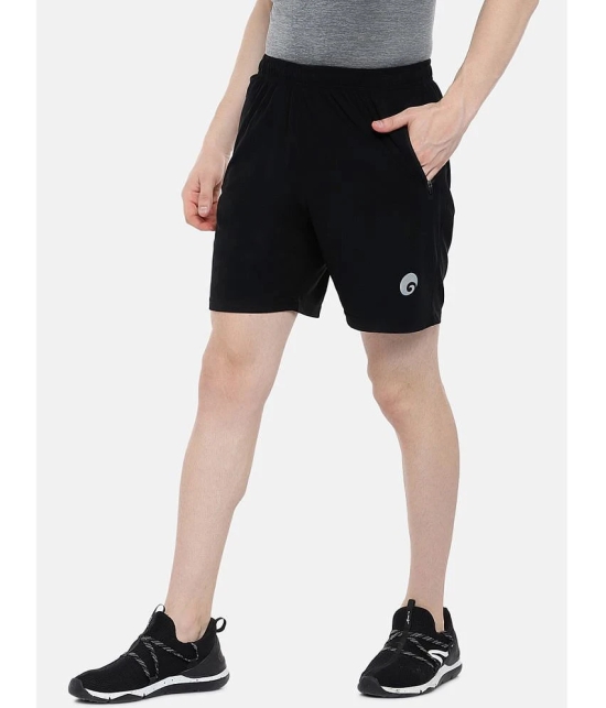 Omtex - Black Polyester Mens Outdoor & Adventure Shorts ( Pack of 1 ) - None