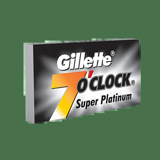 Gillette 7O Clock Blade Shaving