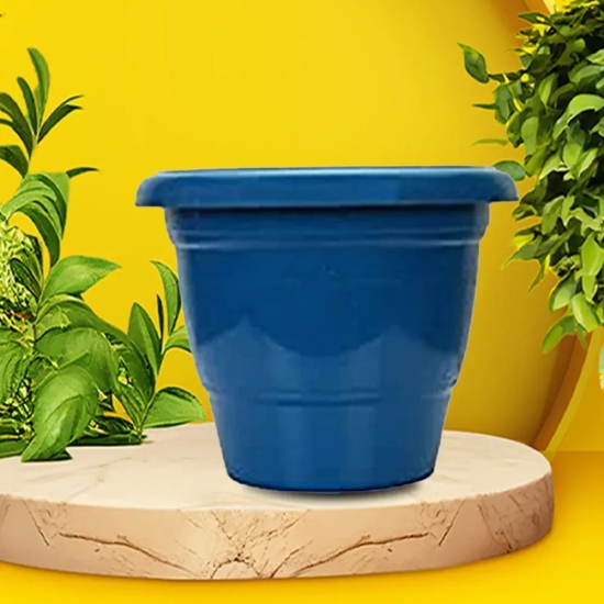 Coloured Garden Pots | Set of 2 Blue