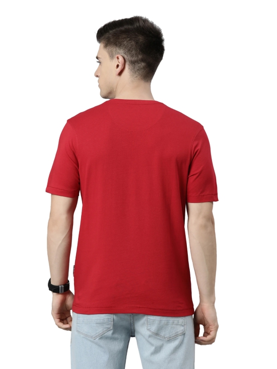 TVS Racing Round Neck T Shirts-Premium 100% Cotton Jersey, Versatile T Shirt for Men, Ideal for Gym, Casual Wear & More-Mercerised Yarn for Extra Durability-Easy to Wear & Wash