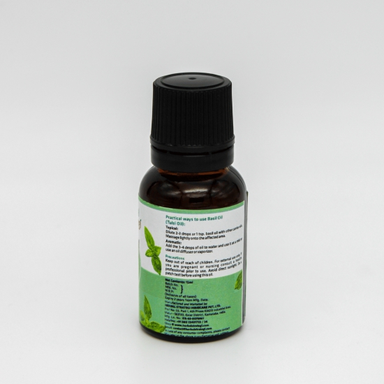 Herbal Strategi Basil Essential Oil 15 ML