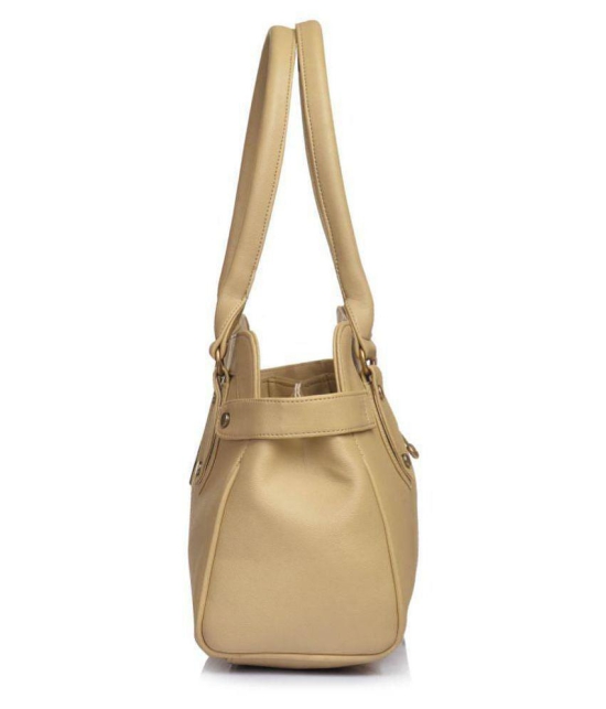 Fostelo Cream P.U. Shoulder Bag - Cream