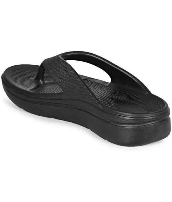 Stanfield Black Mens Thong Flip Flop - None