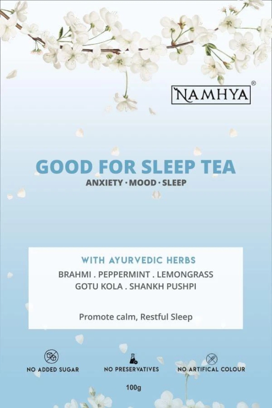 Buy NAMHYA Good For Sleep Tea - ANXIETY-MOOD-SLEEP (100g)